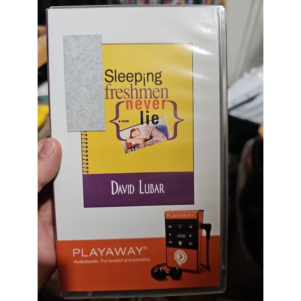 Sleeping Freshmen Never Lie by David Lubar (2007, Audiobook, PLAYAWAY)